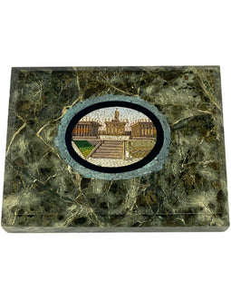 19th C. Roman Architectural Micro Mosaic Paperweight