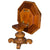 19th Century Burled Elm Classical Center Table