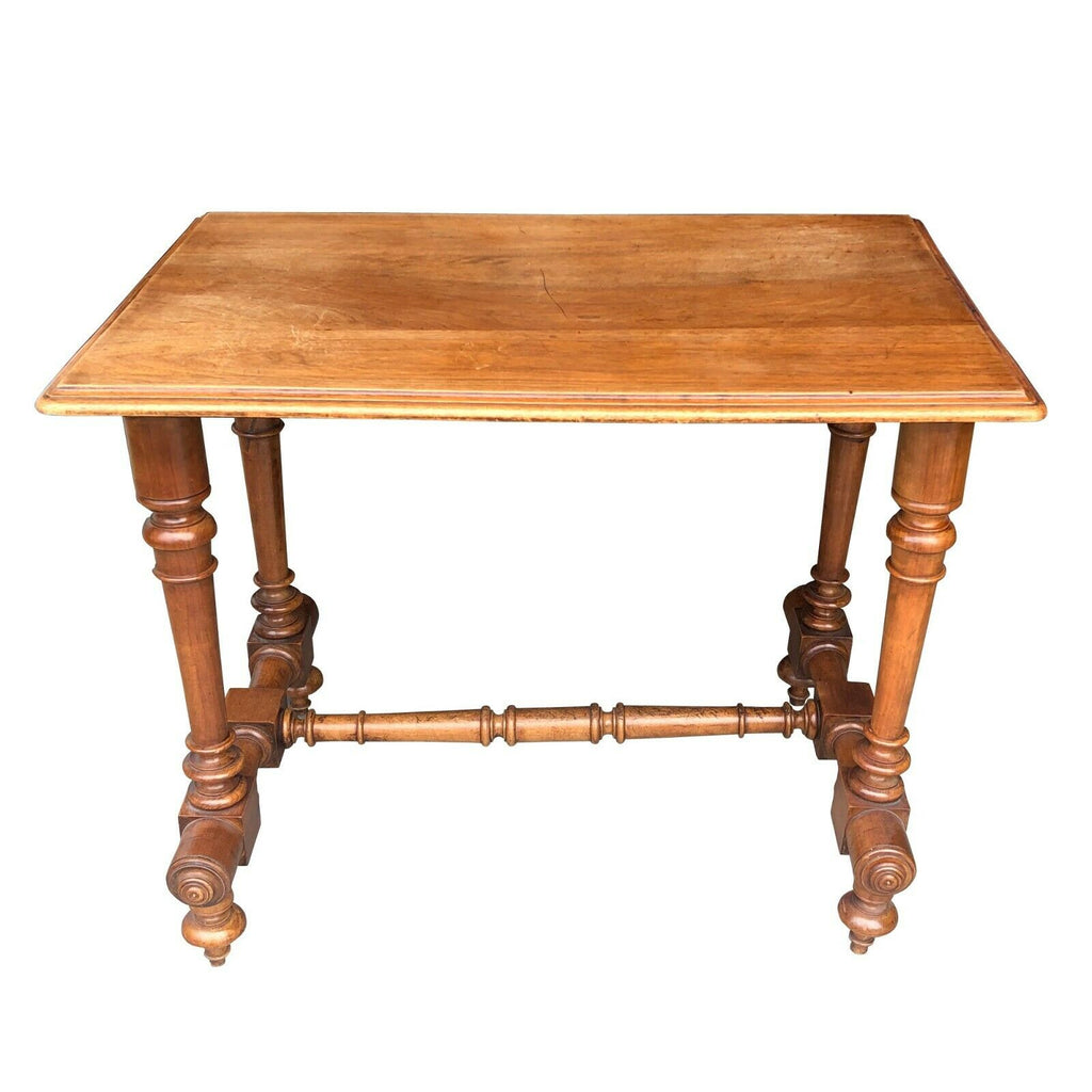 Nineteenth Century French Walnut Library Table