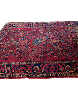 Small Antique Carpet / Rug c. 1900
