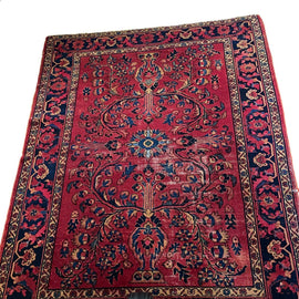 Small Antique Carpet / Rug c. 1900