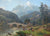 Alpine Landscape Oil Jacobus Nicolaus Tjarda Van Starckenborgh