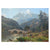 Alpine Landscape Oil Jacobus Nicolaus Tjarda Van Starckenborgh