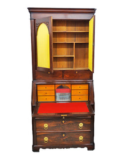 American Rosewood Secretary Dated 1861