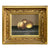 American Still Life Pastel on Paper, Still Life of Peaches 19th Century in frame