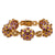 H Stern Style Vintage 18K Gold & Amethyst  Sputnik Bracelet