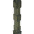 Antique Bronze Square Column Candlesticks closeup