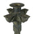 Antique Bronze Square Column Candlesticks top