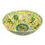 Vintage Chinese Yellow Ground Egg Shell Porcelain Bowl With Dragons