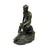 Grand Tour Roman Bronze Boy Seated on Rock