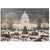Carol Dyer ” Capitol Sunset ” Acrylic On Panel