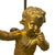 Pair French 19th C. Gilt Bronze Cherub Figures Mounted As Lamps
