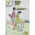 Chinese Painted Porcelain Scenic Figural Plaque no frame