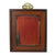 Chinese Painted Porcelain Scenic Figural Plaque back view