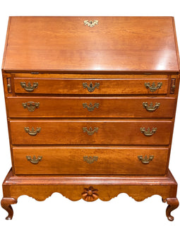 18th Century American Cherry Desk on Frame