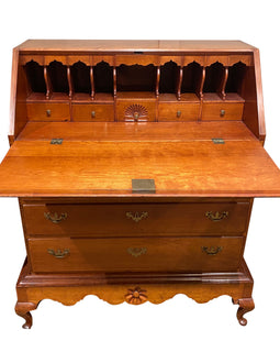 18th Century American Cherry Desk on Frame