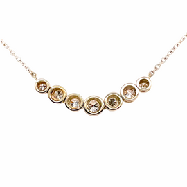 14K Gold And Diamond Necklace