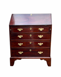 English George III Mahogany Fall Front Desk 1780 full view