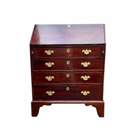 English George III Mahogany Fall Front Desk 1780 full view