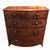 English George III Mahogany Miniature Bowfront Chest front
