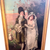 19th Century Baroque Style Figural Triptych Paintings Circa 1870