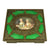 French Bronze & Enamel Jewel Box with Miniature Portrait Painting
