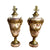 French Louis XVI Style Marble & Bronze Urn Form Lamps side
