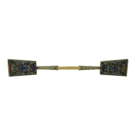 Chinese Qing Dynasty Cloisonne Hair Piece