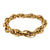 18K Gold Link Italian Charm Bracelet