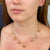 Victorian 14K Gold Repurposed Hat Pin & Stick Pin Charm Necklace