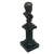 Grand Tour Roman Bronze Senator on a Pedestal BACK