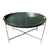 Painted Tole Tray Coffee Table With Polished Steel Base