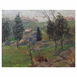 Harriet Smith Impressionist Landscape Painting 1916