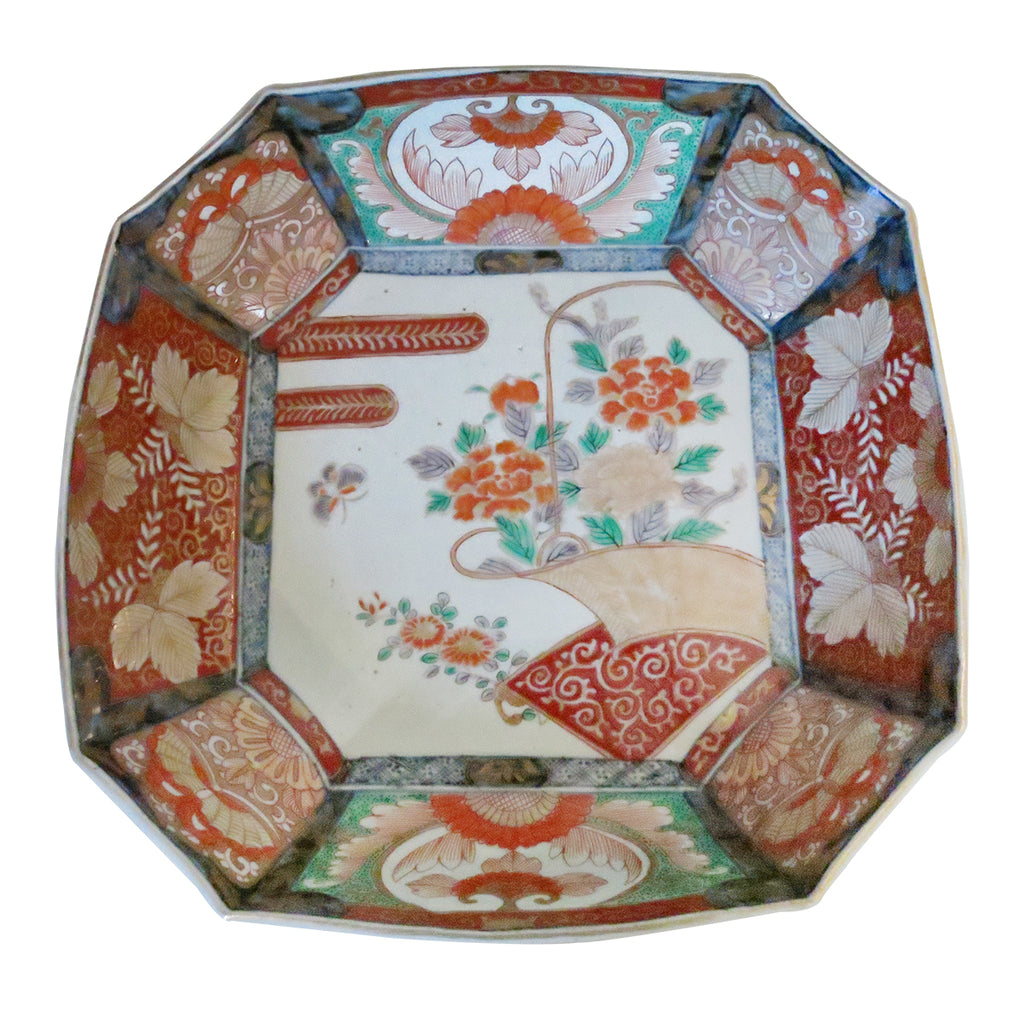 Japanese Meiji Imari Porcelain Bowl