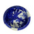 Japanese Blue & White Porcelain Footed Bowl Early Meiji Period TOP CENTER