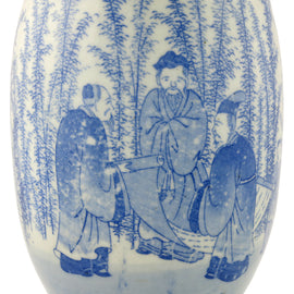 Japanese Meiji Period Arita Porcelain Vase SIDE2