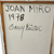 Garey Fiester “ Joan Miro “ Oil On Canvas Portrait