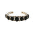 Joe Moquino Native American Sterling Silver Onyx Men’s Bracelet