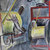 John De Forest Stull "The Rope Machine" Watercolor Painting close up