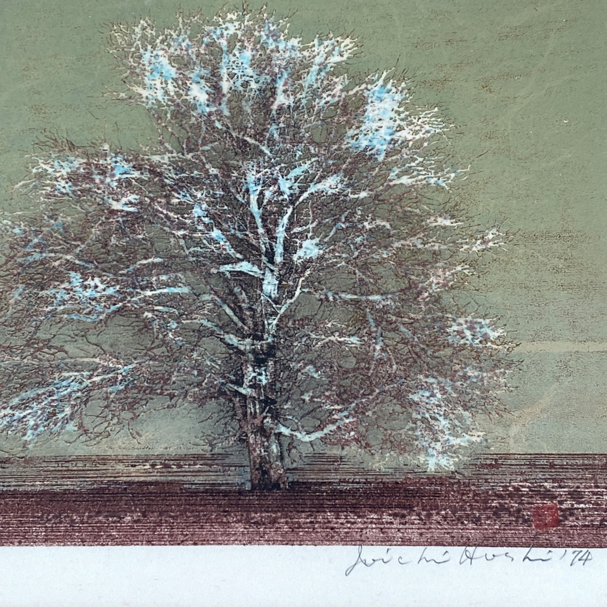 シスレー 「多幸の樹」 絵画 「果樹園の春」 立体複製 アートの友社 : 立体複製名画 6号 絵画