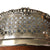 Late 19th English Plate Reticulated Wine Coasters close up