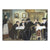 Miniature Judaica Watercolor Depicting Child Reading from Talmud