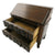 Miniature Vintage Louis XV Style Walnut Desk front compartments