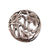 Modernist Sterling Silver Leaf Brooch & Pendant face view