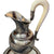 Nineteenth Century Continental Silver Wine Ewer And Under Plate closeup top