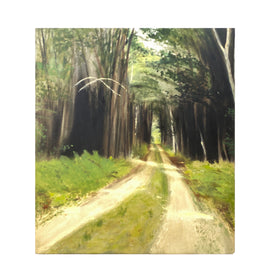 Oil on Panel, Susan Hambleton, Impressionist Landscape front