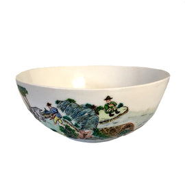 Chinese Famille Verte Bowl Daoguang 19th Century