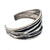 Artisan Designed Modern Sterling Silver Cuff Bracelet