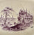 19th C. English Large Well & Tree Staffordshire Platter