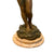 Aguste Moreau Patinated Spelter Boy Holding Jug on a Marble Base
